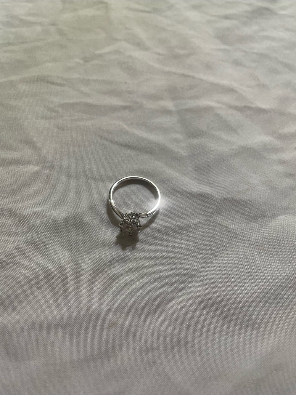 GRA moissanite ring 💍